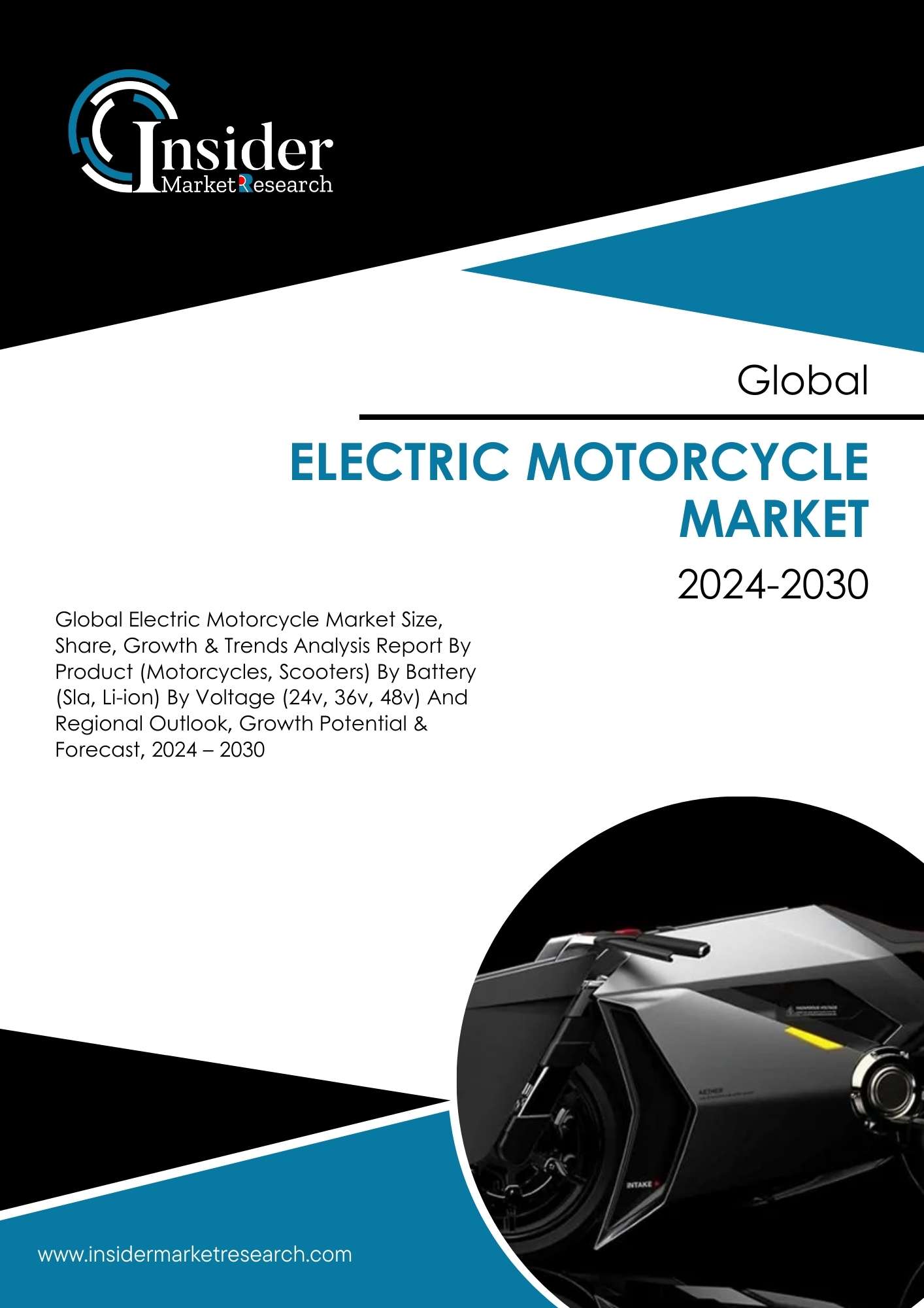 Electric Motorcycle Market Report Size & Share, Forecast to 2030 | Insider Market Research