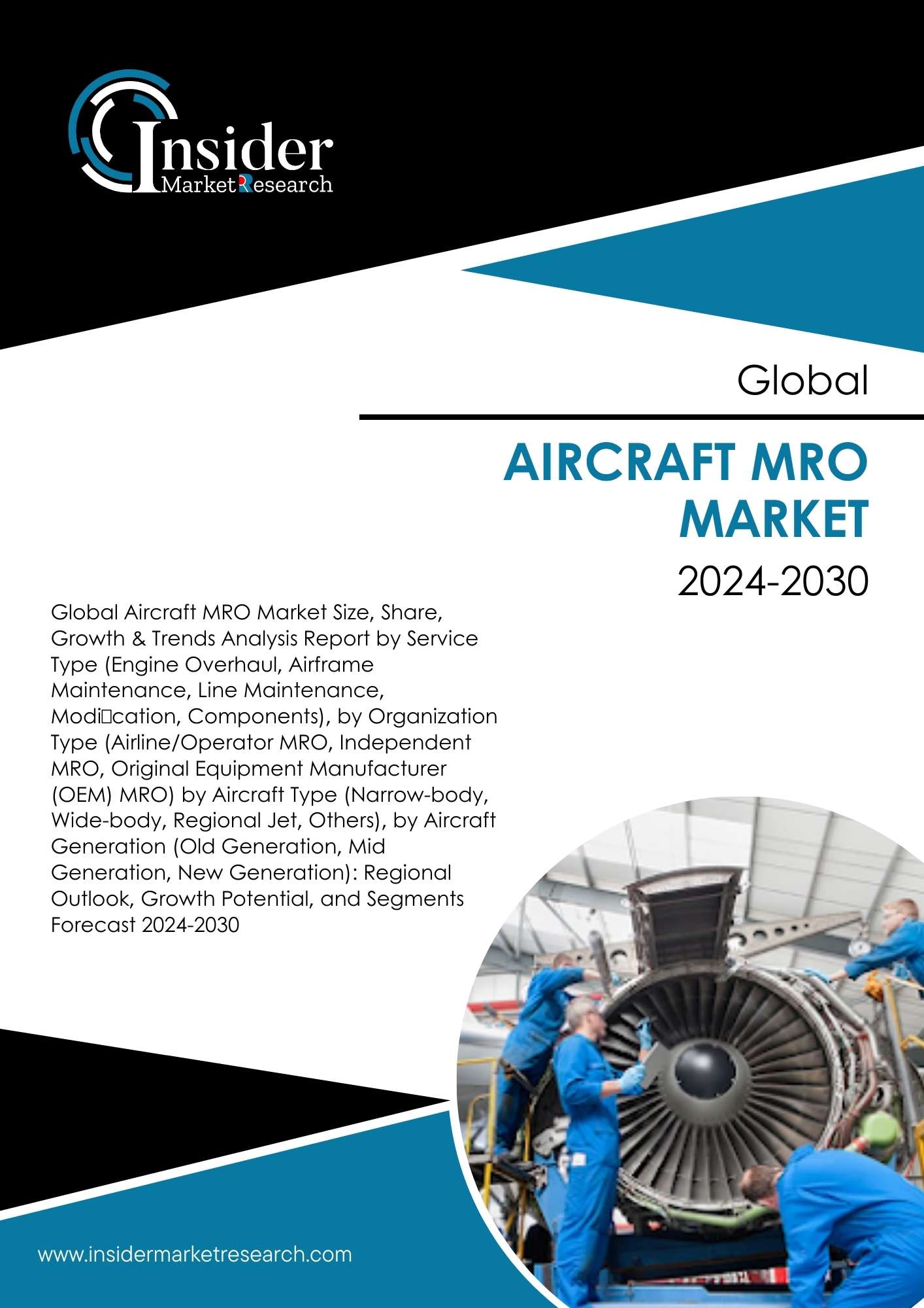 Aircraft MRO Market Growth Analysis by Size, Share & Forecast to 2030 | Insider Market Research