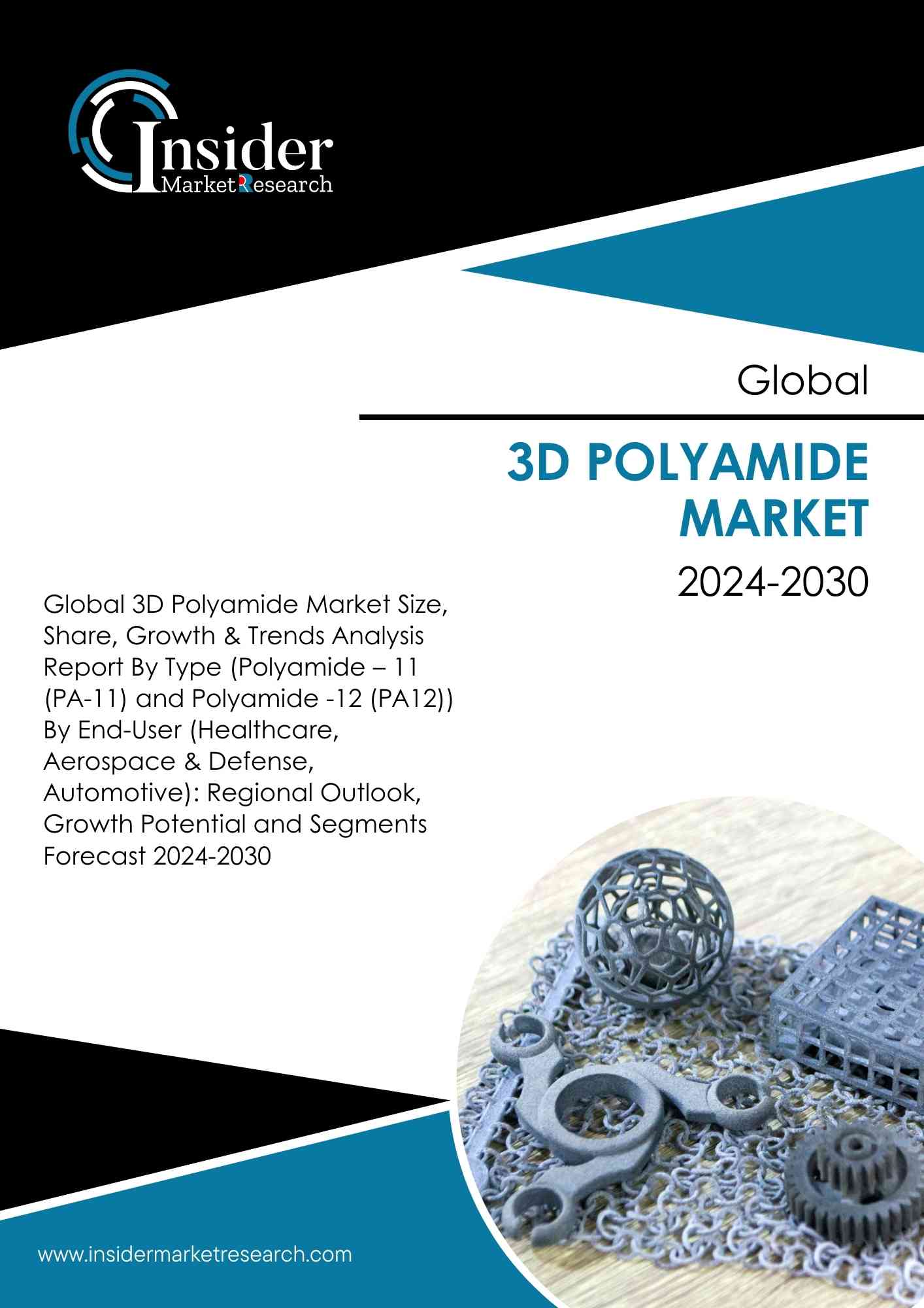 3D Polyamide Market Size, Growth, Share and Forecast to 2030 | Insider Market Research