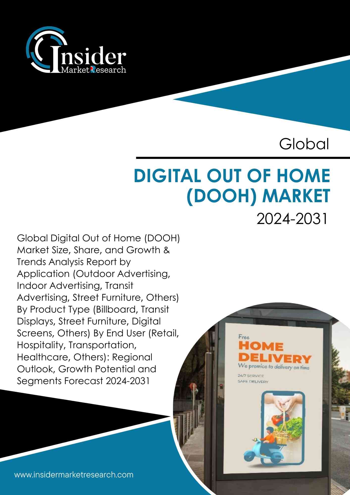 Digital Out of Home (DOOH) Market Size, Share, Growth and Forecast to 2031 | Insider Market Research