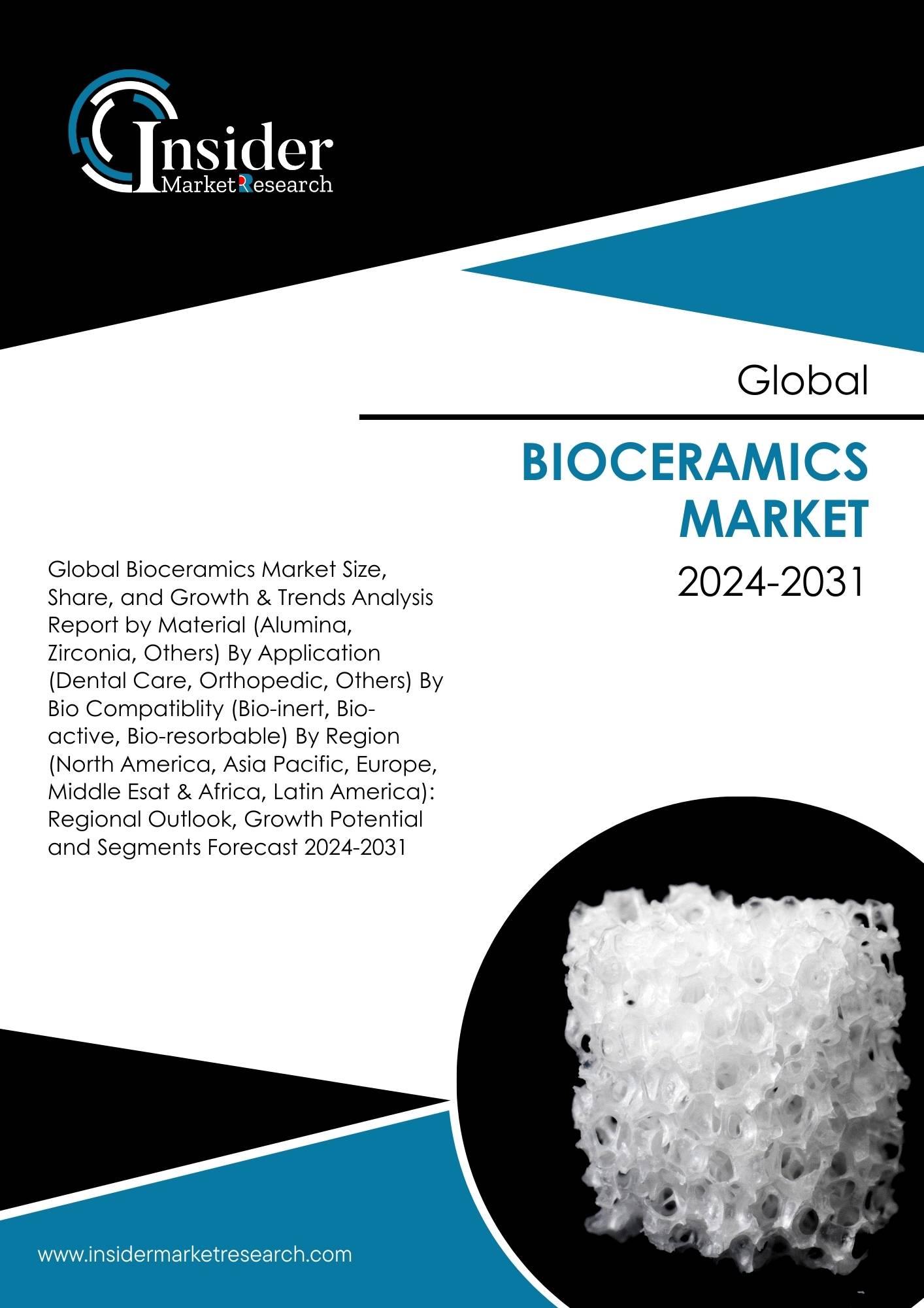 Bioceramics Market Size, Share, Growth and Forecast to 2031 | Insider Market Research