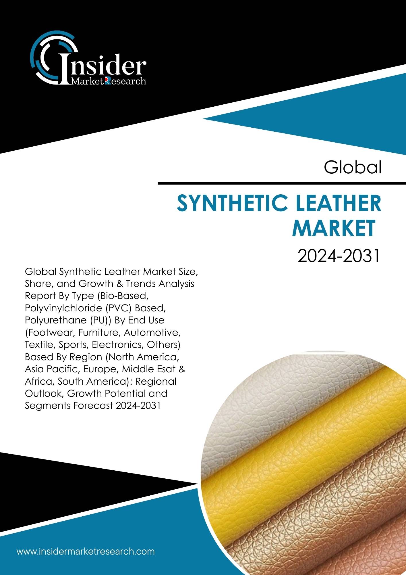 Synthetic Leather Market Size, Share, Growth and Forecast to 2031 | Insider Market Research