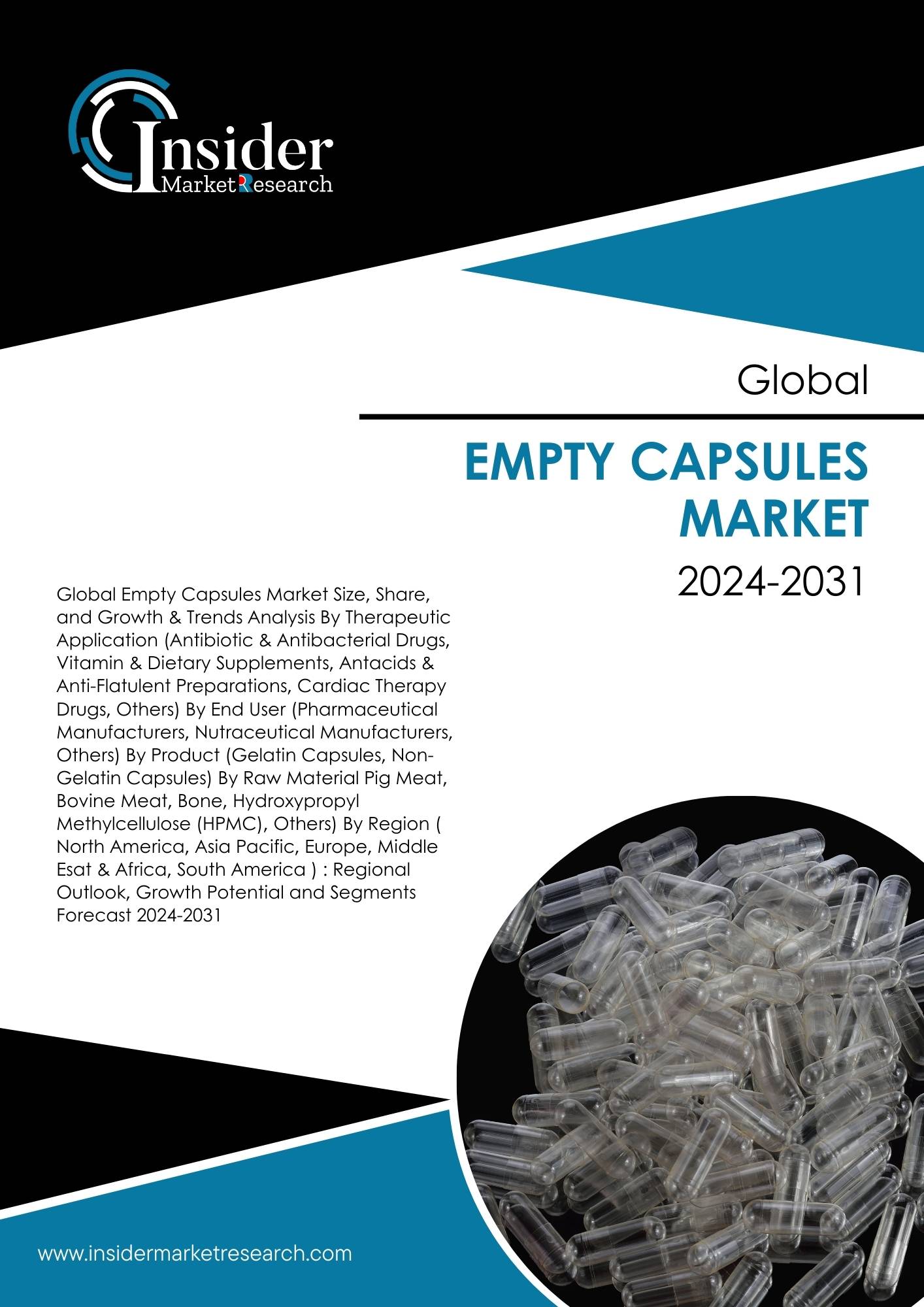 Empty Capsules Market Size, Share, Growth and Forecast to 2031 | Insider Market Research