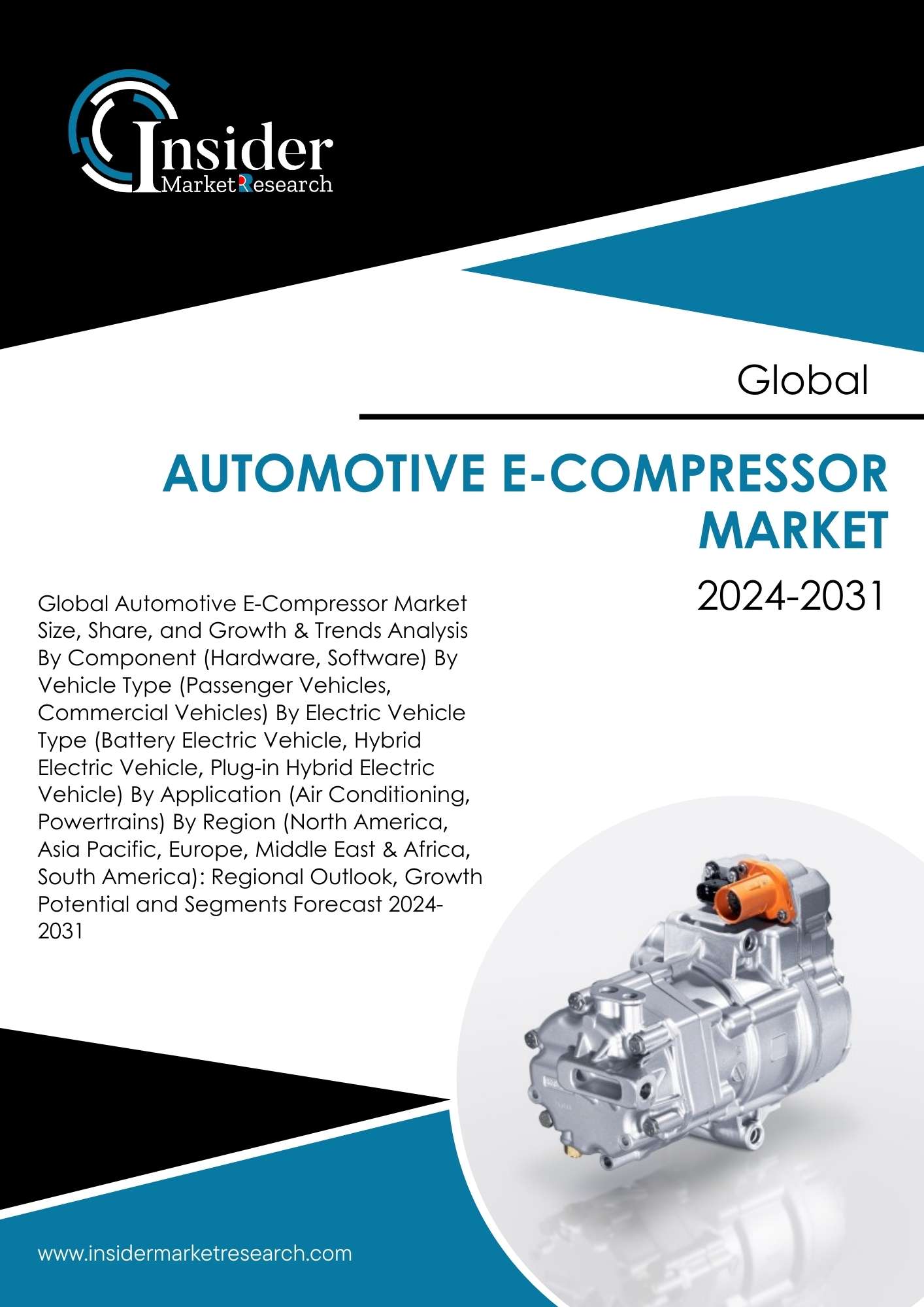 Automotive E-Compressor Market Size, Share, Growth and Forecast to 2031 | Insider Market Research