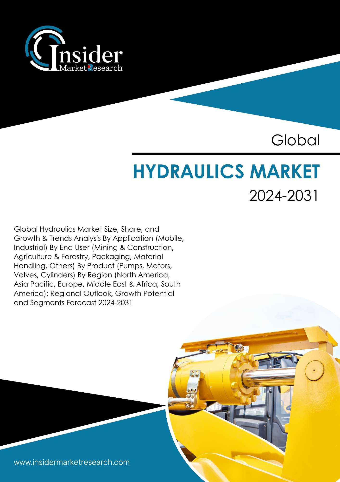 Hydraulics Market Size, Demand & Forecast By 2031 | Insider Market Research