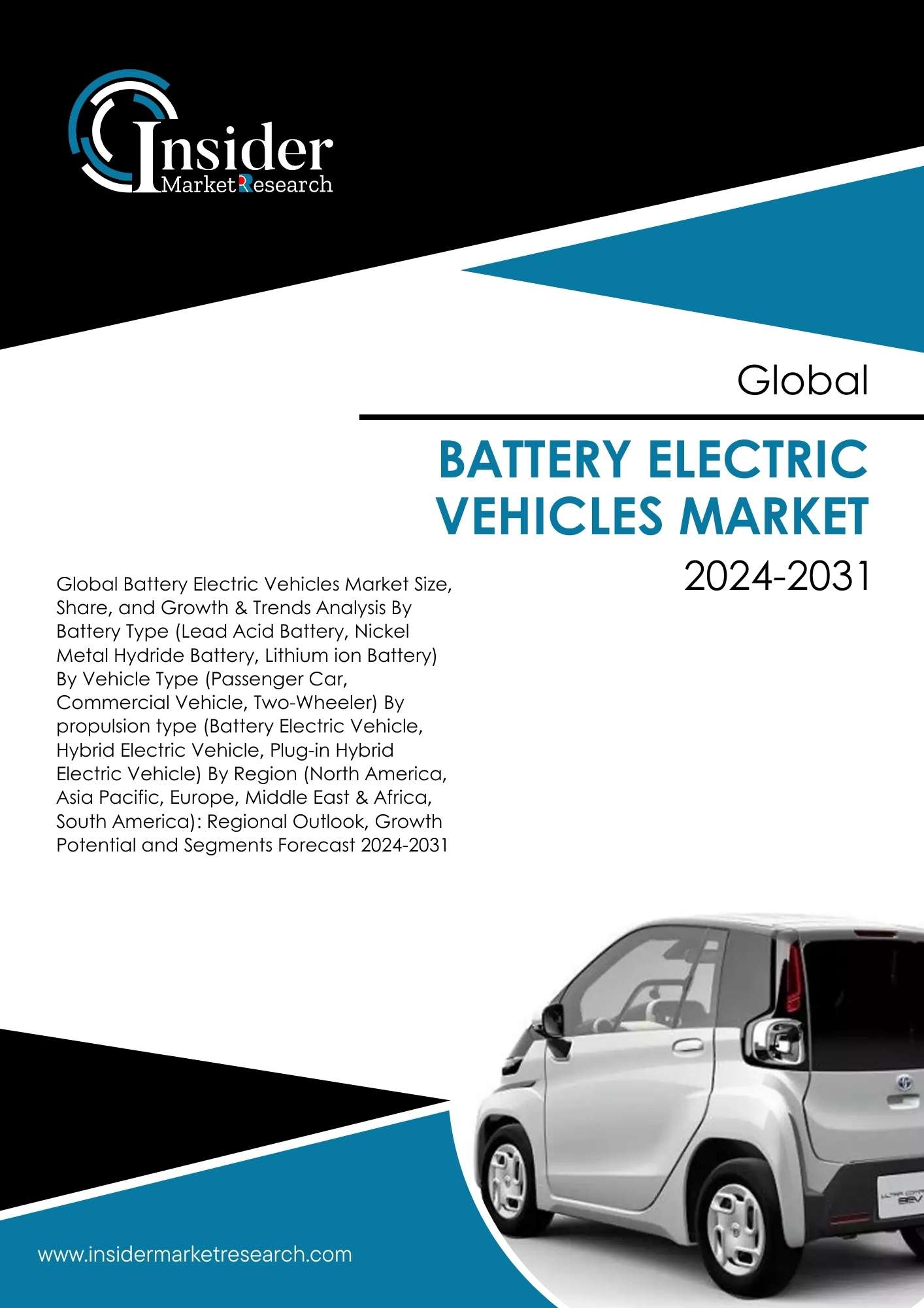 Battery Electric Vehicles Market Size, Demand and Forecast to 2031 | Insider Market Research