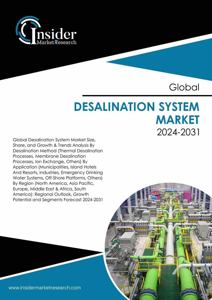 Desalination System Market Share Analysis, Size, Demand & Forecast By 2031 | Insider Market Research