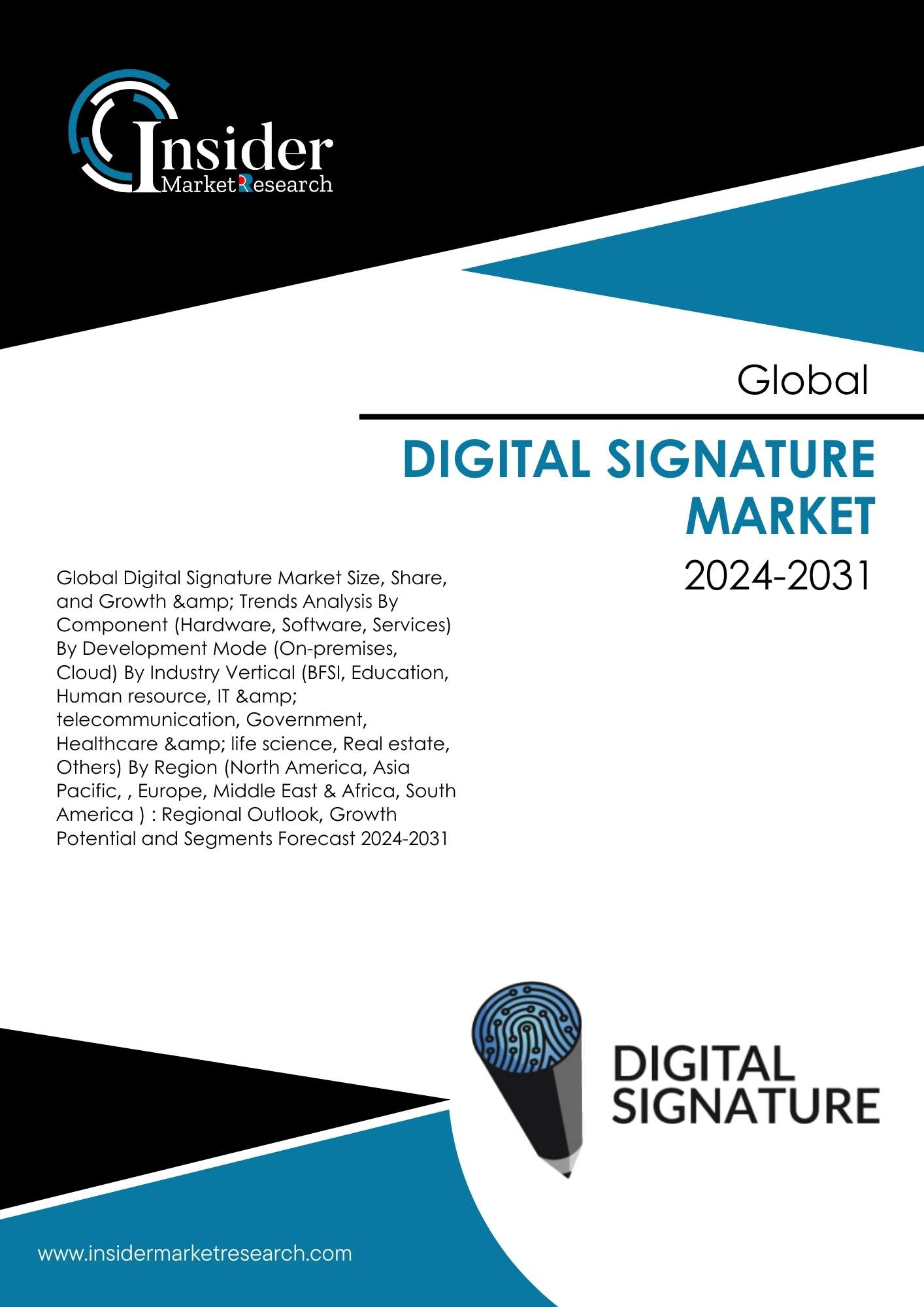 Digital Signature Market Size, Demand & Forecast By 2031 | Insider Market Research