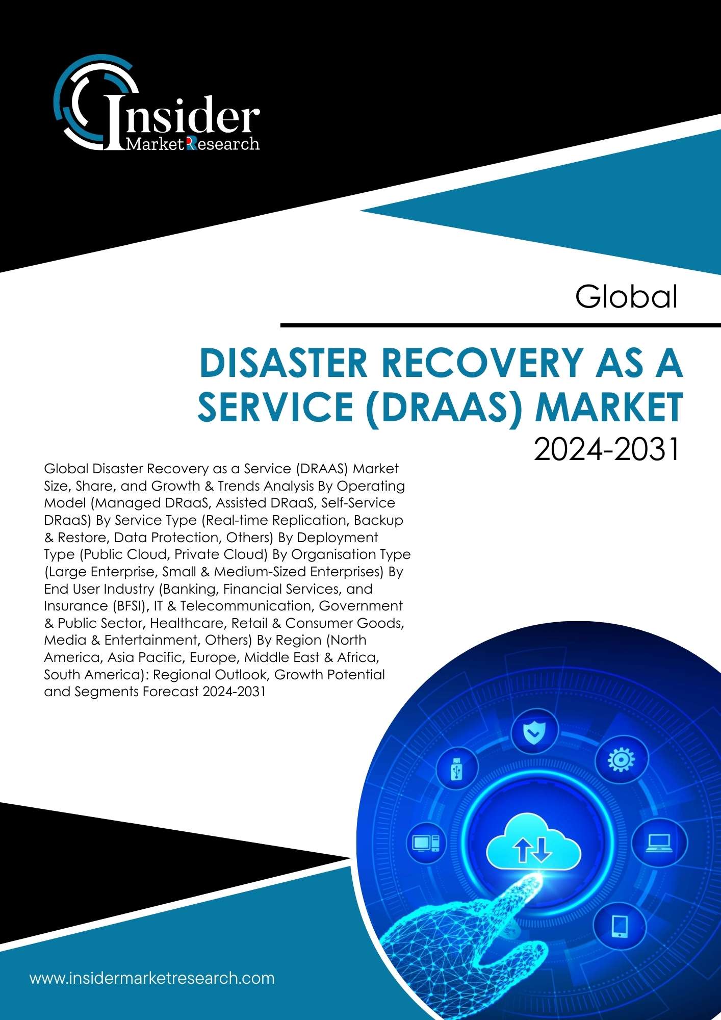 Disaster Recovery as a Service (DRAAS) Market Size, Demand & Forecast By 2031 | Insider Market Research