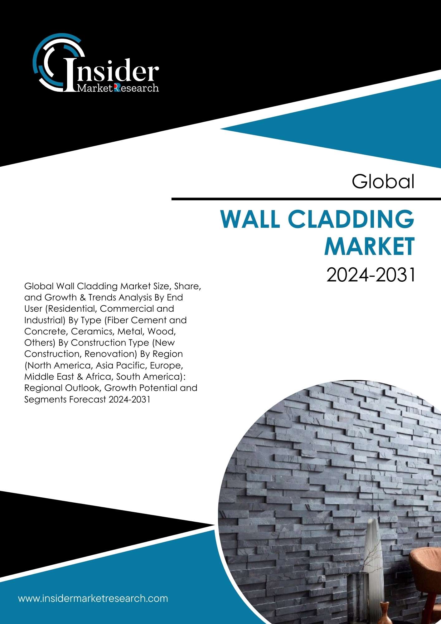 Wall Cladding Market Size, Share, Growth and Forecast to 2031 | Insider Market Research