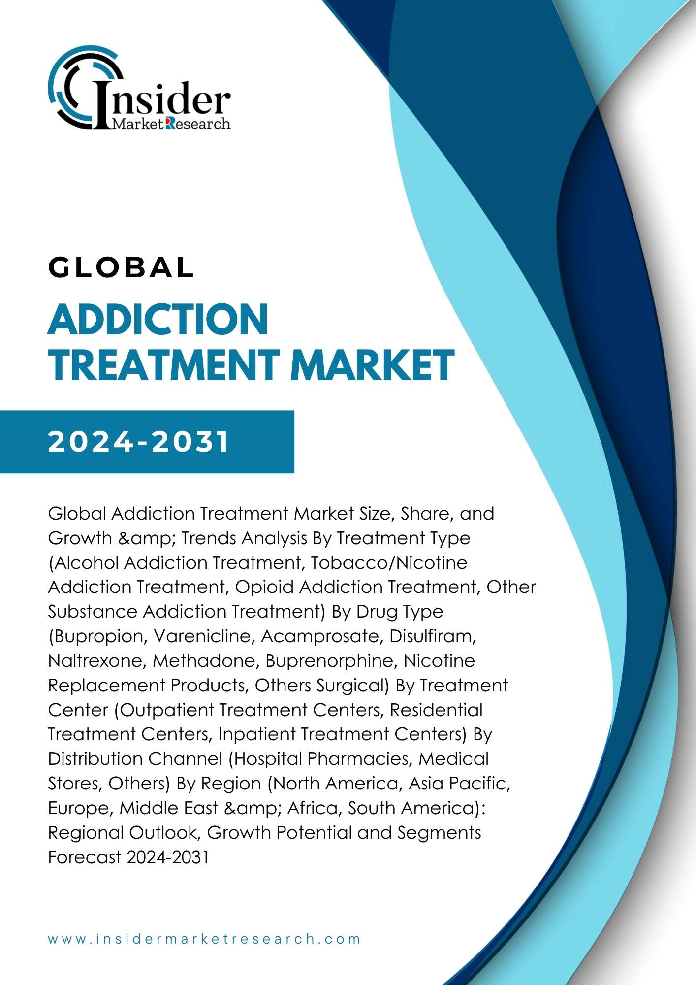 Addiction Treatment Market Size and Share | Forecast to 2031 | Insider Market Research