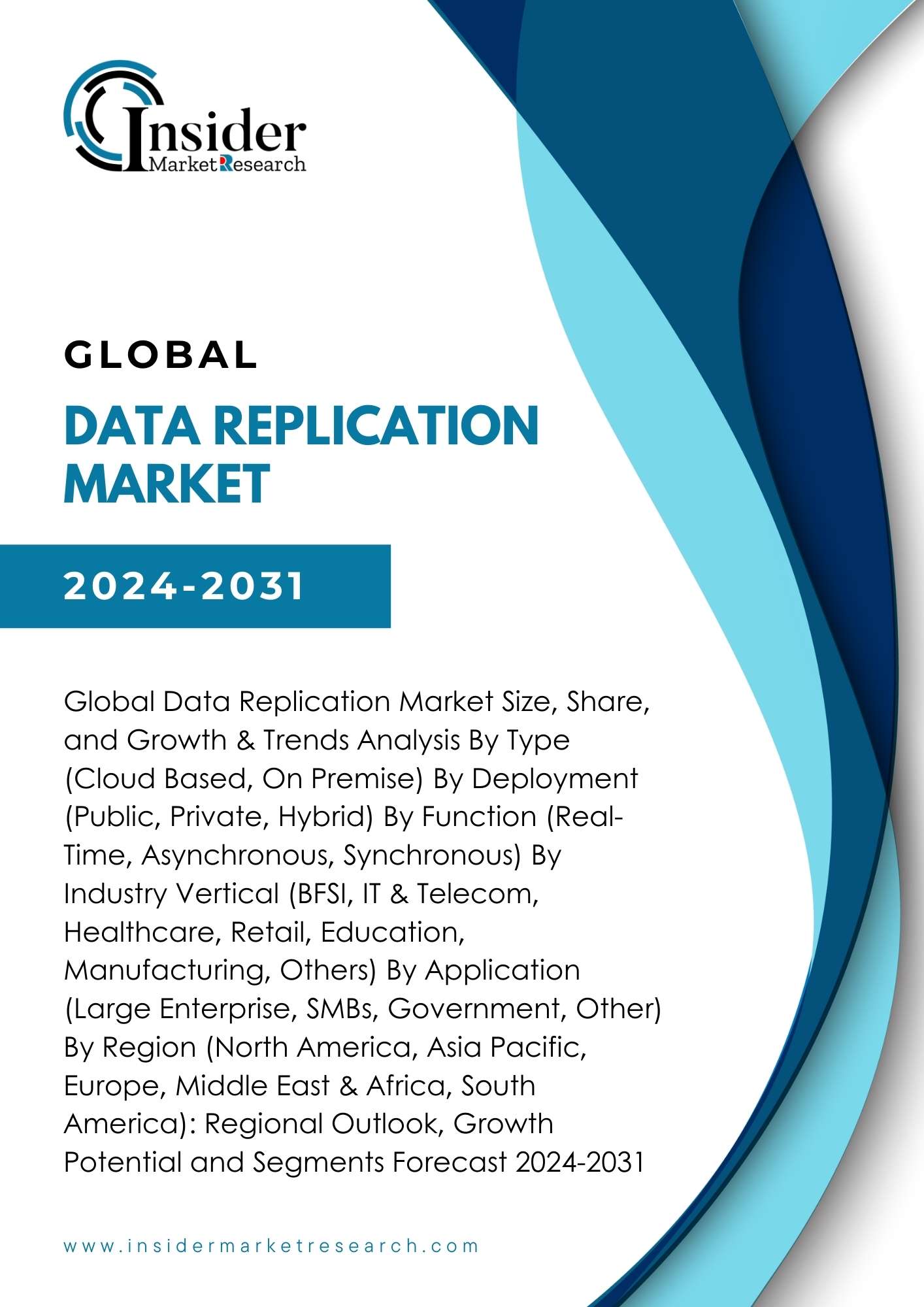 Data Replication Market Size, Share, Growth and Forecast to 2031 | Insider Market Research