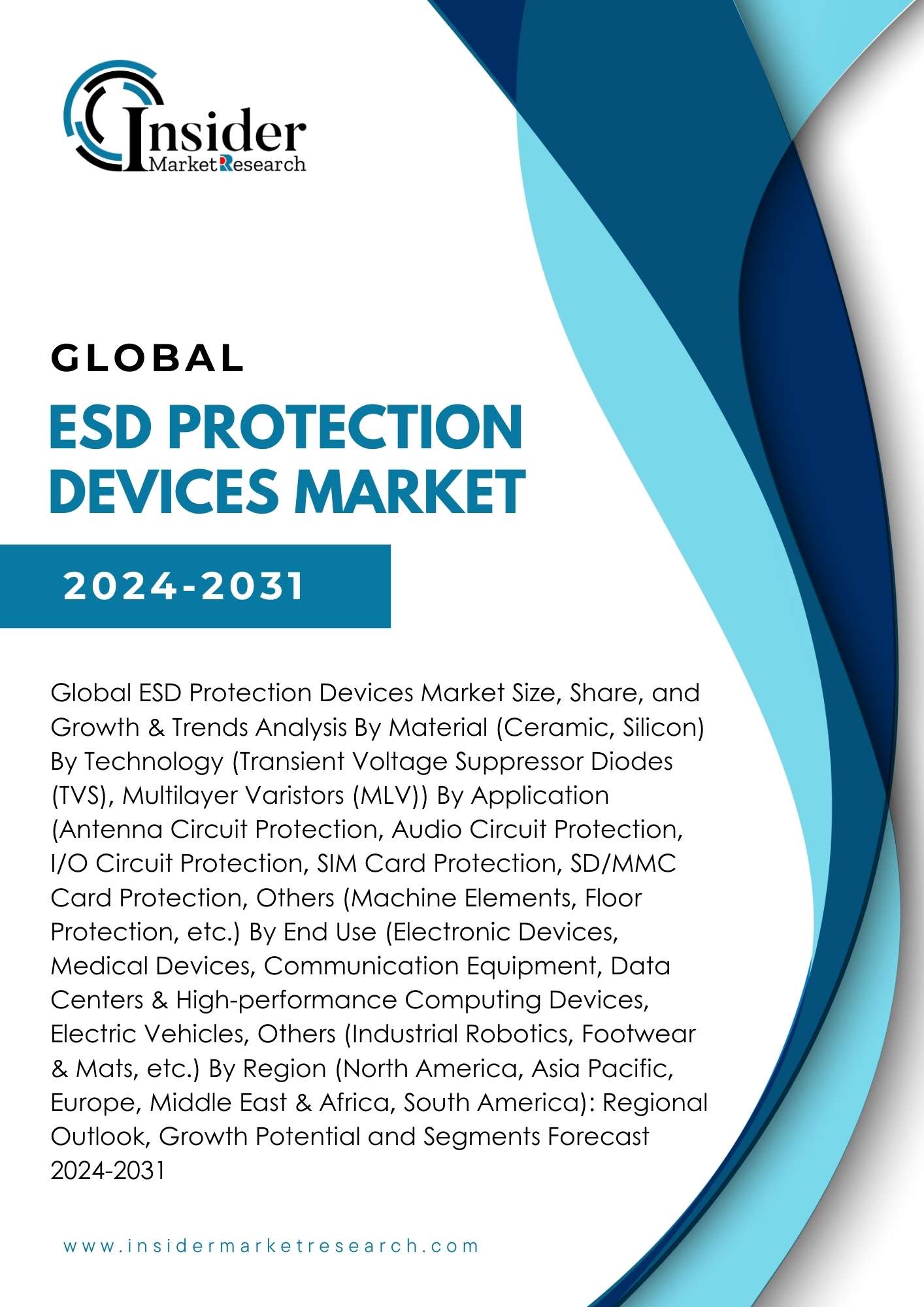 ESD Protection Devices Market Size, Demand & Forecast By 2031 | Insider Market Research