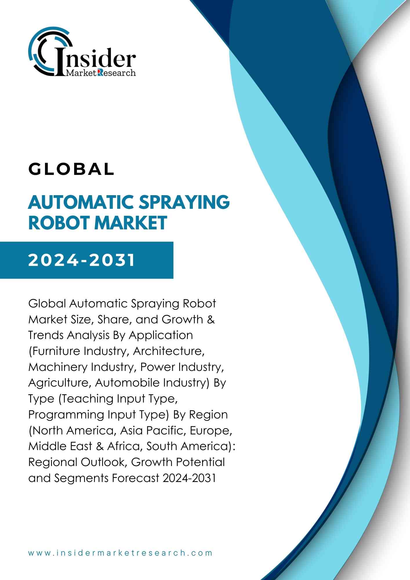 Automatic Spraying Robot Market Size, Demand, Growth & Forecast to 2031 | Insider Market Research