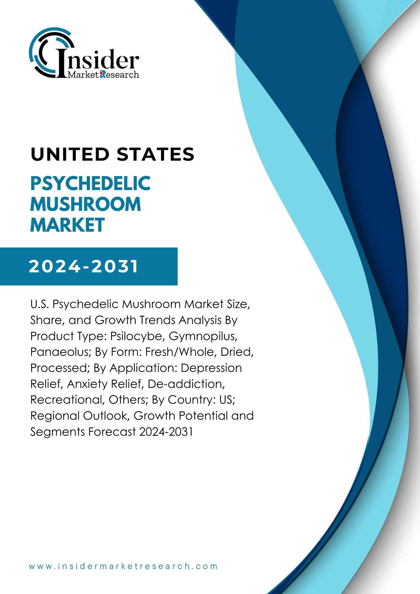 U.S. Psychedelic Mushroom Market Size, Share, Growth and Forecast to 2031 | Insider Market Research